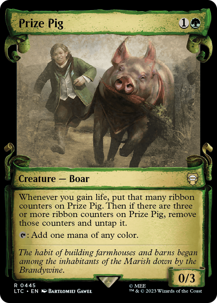 Prize Pig [The Lord of the Rings: Tales of Middle-Earth Commander Showcase Scrolls] | Grognard Games