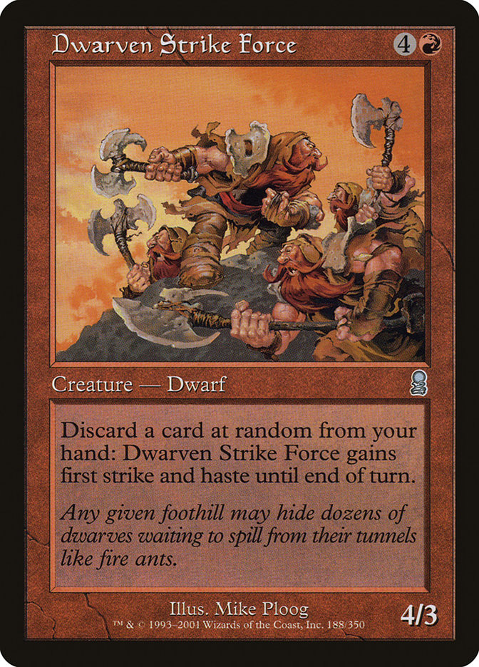 Dwarven Strike Force [Odyssey] | Grognard Games