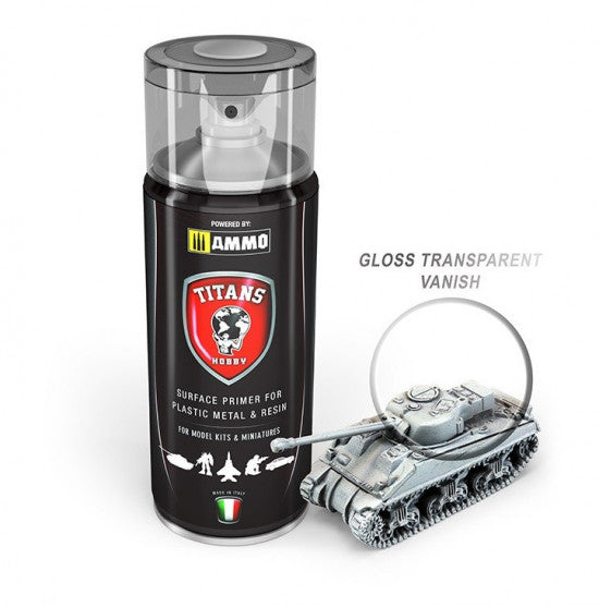 AMMO Spray Primer Transparent Gloss | Grognard Games