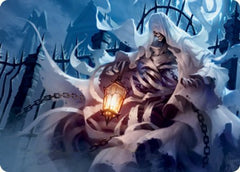 Cemetery Illuminator Art Card [Innistrad: Crimson Vow Art Series] | Grognard Games