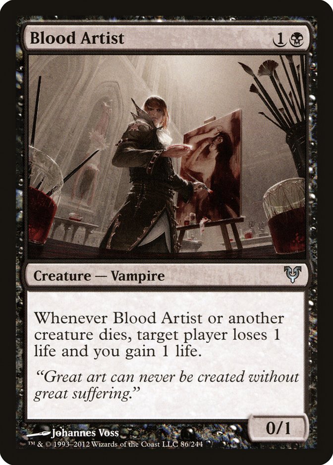 Blood Artist [Avacyn Restored] | Grognard Games