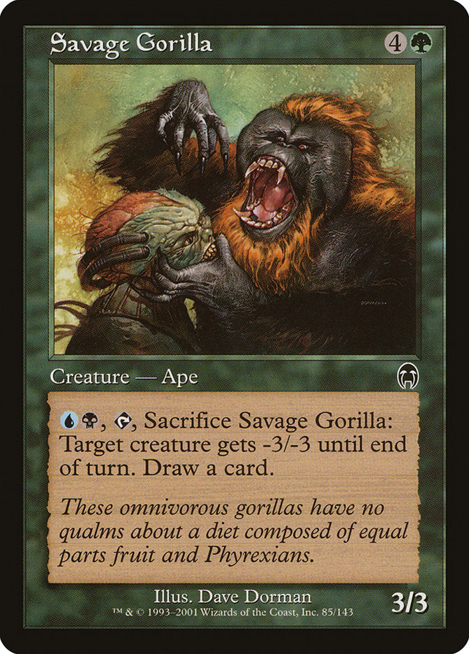 Savage Gorilla [Apocalypse] | Grognard Games