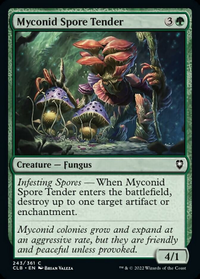 Myconid Spore Tender [Commander Legends: Battle for Baldur's Gate] | Grognard Games