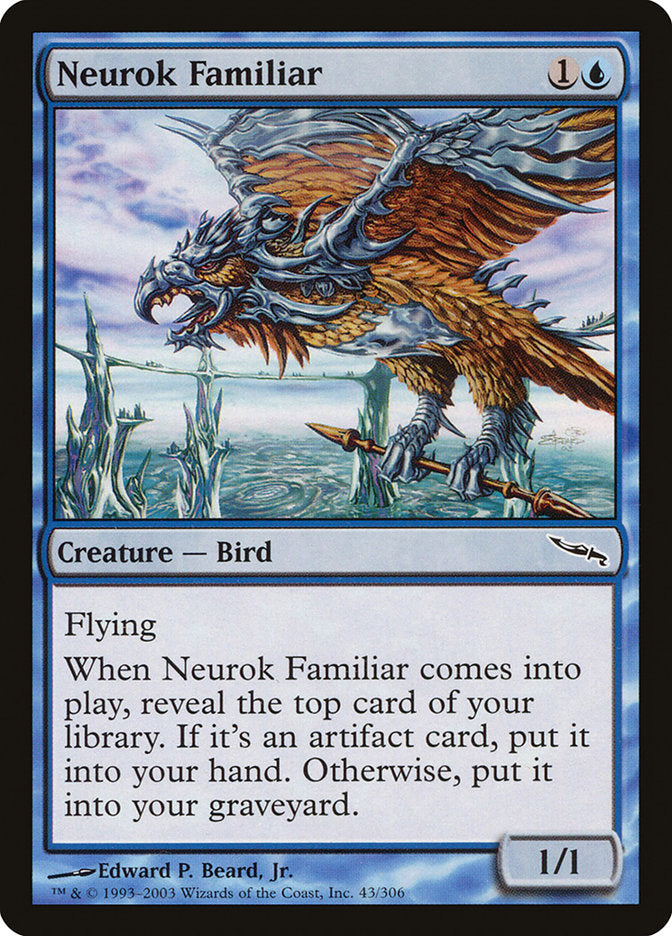 Neurok Familiar [Mirrodin] | Grognard Games