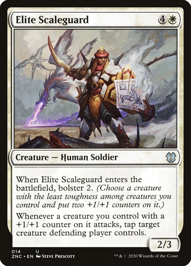 Elite Scaleguard [Zendikar Rising Commander] | Grognard Games