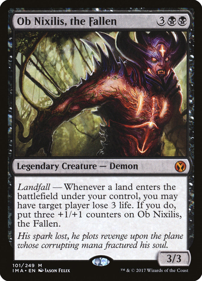 Ob Nixilis, the Fallen [Iconic Masters] | Grognard Games