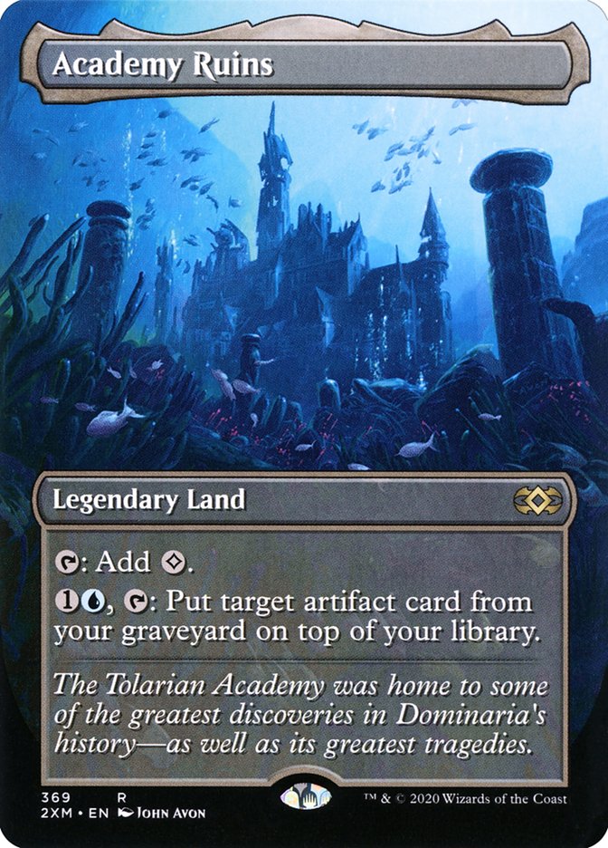 Academy Ruins (Toppers) [Double Masters Extended Art] | Grognard Games