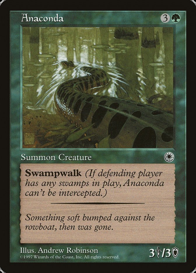 Anaconda (With Flavor Text) [Portal] | Grognard Games