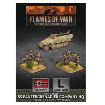 Armoured SS Panzergrenadier Company HQ | Grognard Games