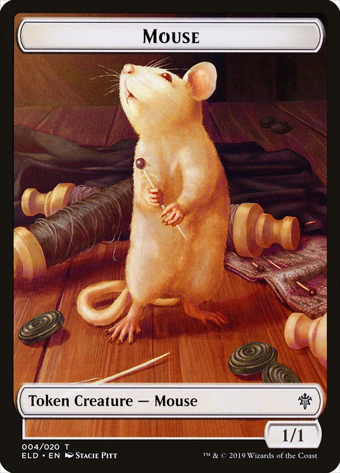 Mouse [Throne of Eldraine Tokens] | Grognard Games