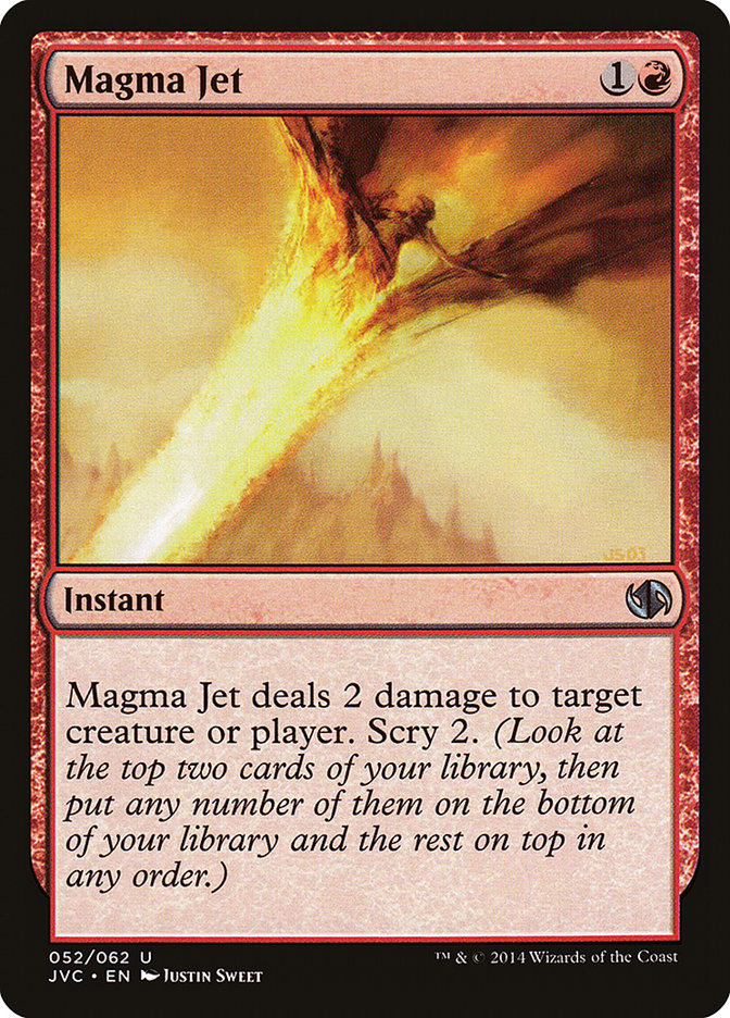 Magma Jet [Duel Decks Anthology] | Grognard Games