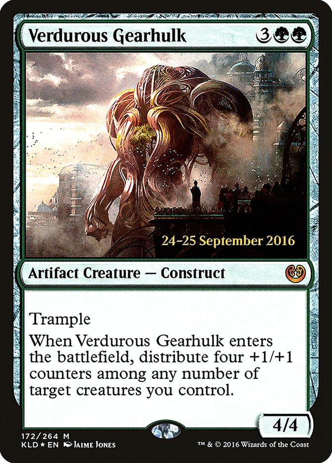 Verdurous Gearhulk  [Kaladesh Prerelease Promos] | Grognard Games