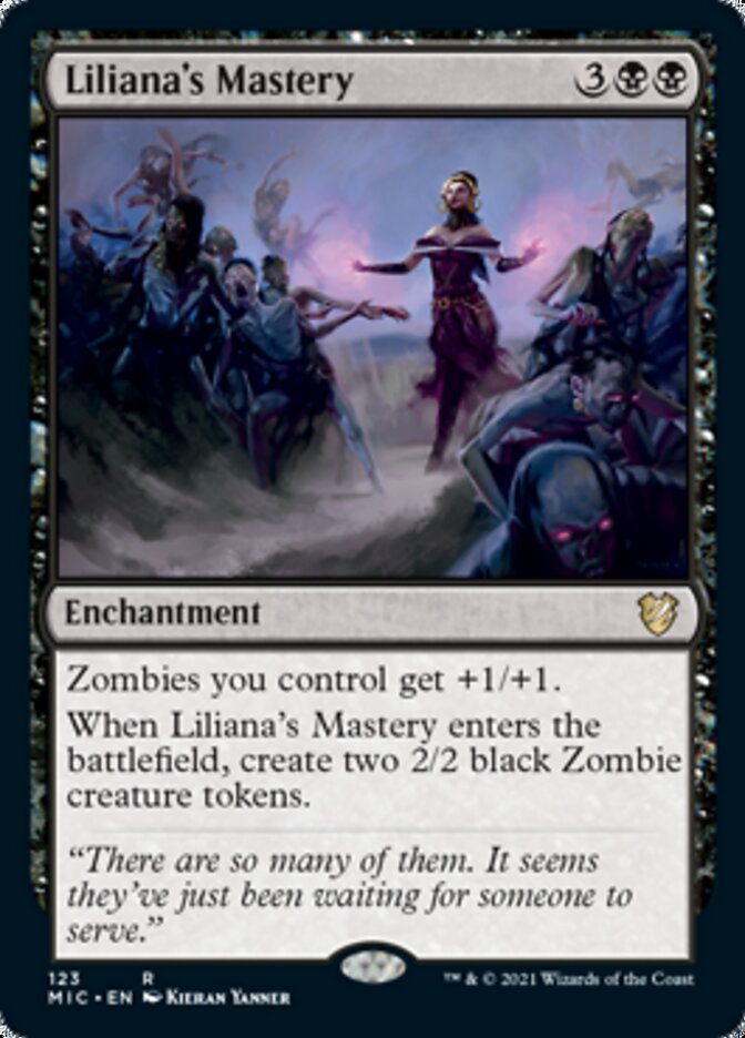 Liliana's Mastery [Innistrad: Midnight Hunt Commander] | Grognard Games