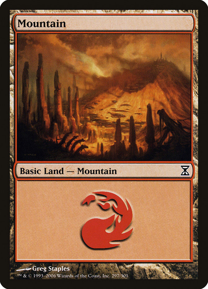 Mountain (297) [Time Spiral] | Grognard Games