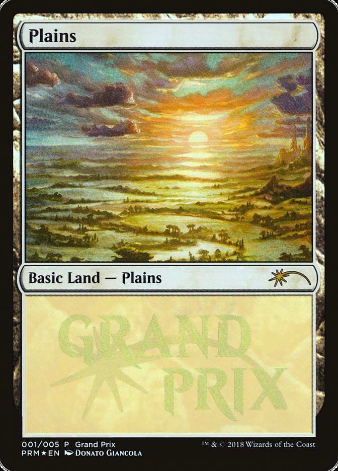 Plains (2018a) [Grand Prix Promos] | Grognard Games