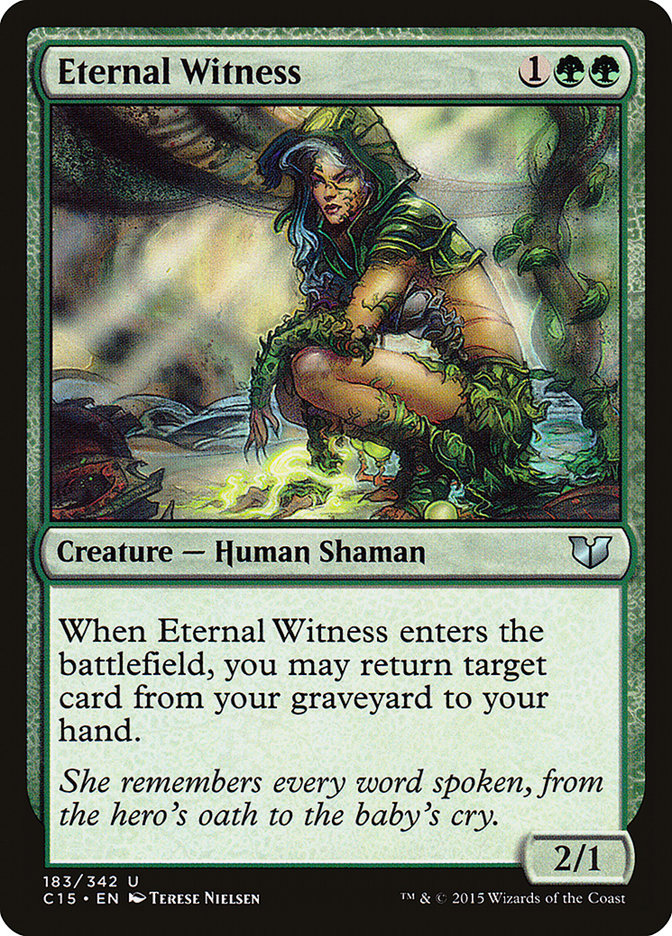 Eternal Witness [Commander 2015] | Grognard Games