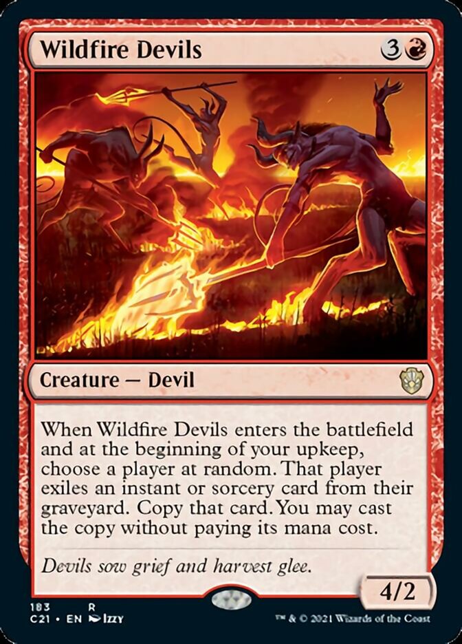 Wildfire Devils [Commander 2021] | Grognard Games