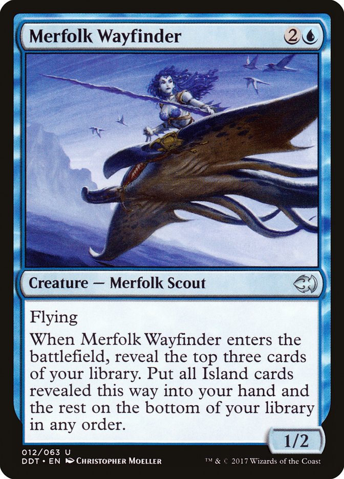 Merfolk Wayfinder [Duel Decks: Merfolk vs. Goblins] | Grognard Games