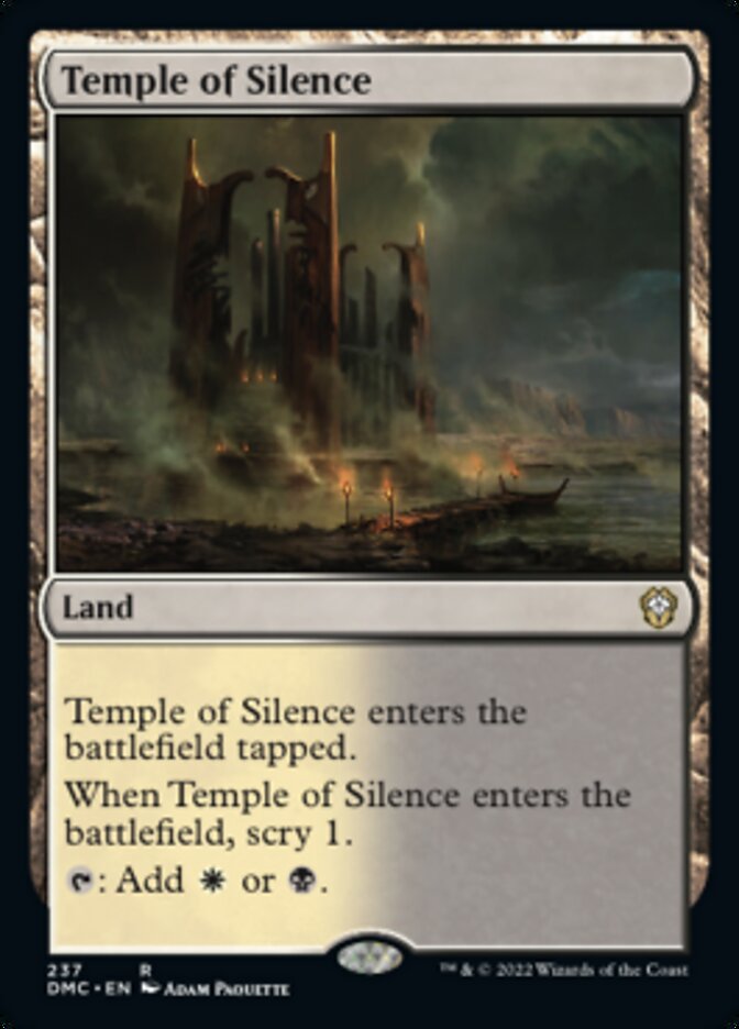 Temple of Silence [Dominaria United Commander] | Grognard Games