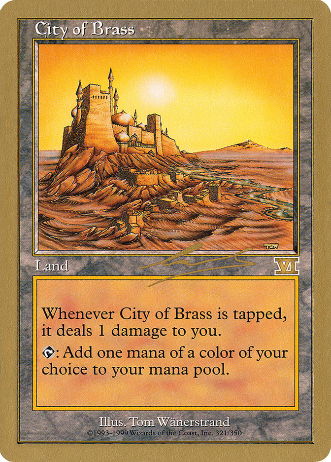 City of Brass (Nicolas Labarre) [World Championship Decks 2000] | Grognard Games