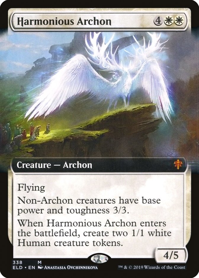 Harmonious Archon (Extended) [Throne of Eldraine] | Grognard Games