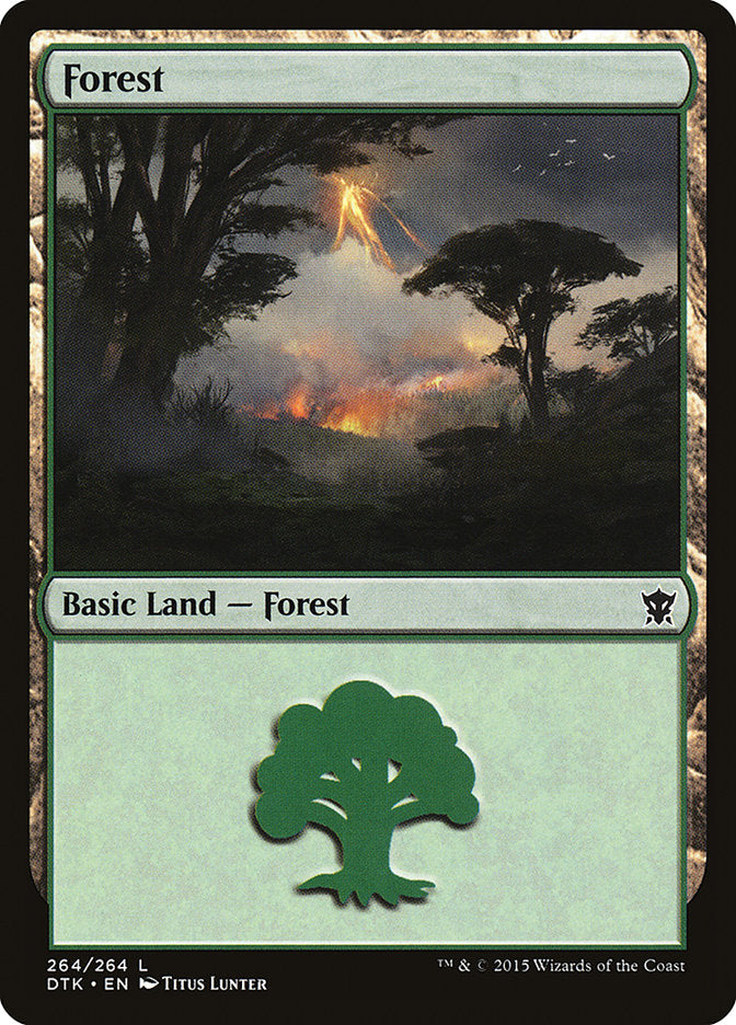 Forest (264) [Dragons of Tarkir] | Grognard Games
