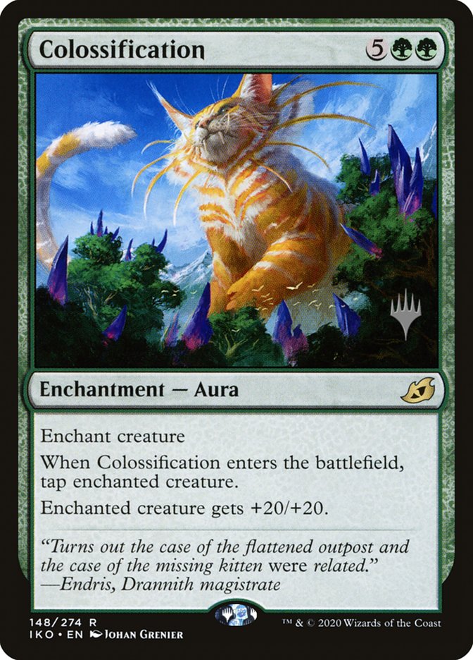 Colossification (Promo Pack) [Ikoria: Lair of Behemoths Promos] | Grognard Games