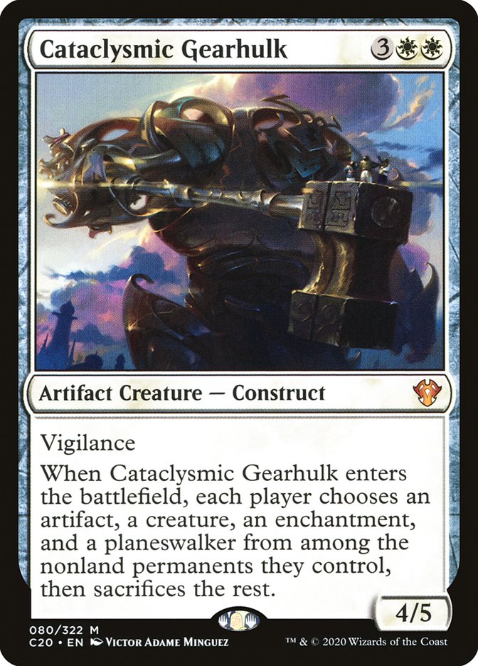 Cataclysmic Gearhulk [Commander 2020] | Grognard Games