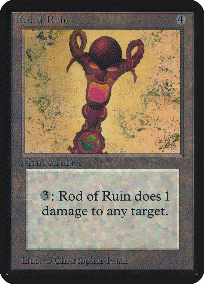 Rod of Ruin [Limited Edition Alpha] | Grognard Games