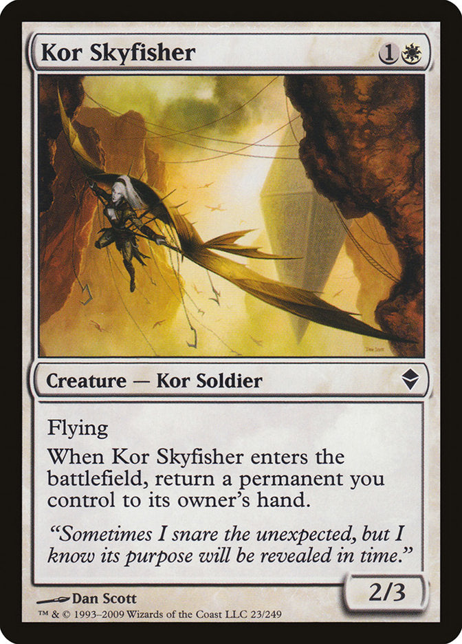 Kor Skyfisher [Zendikar] | Grognard Games