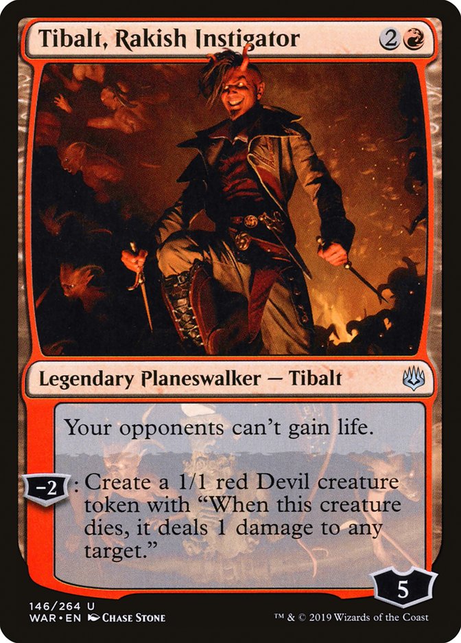 Tibalt, Rakish Instigator [War of the Spark] | Grognard Games