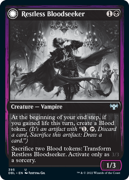 Restless Bloodseeker // Bloodsoaked Reveler [Innistrad: Double Feature] | Grognard Games