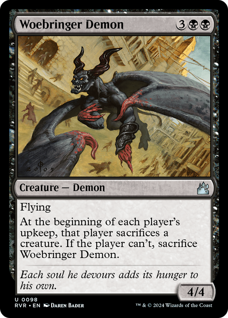 Woebringer Demon [Ravnica Remastered] | Grognard Games