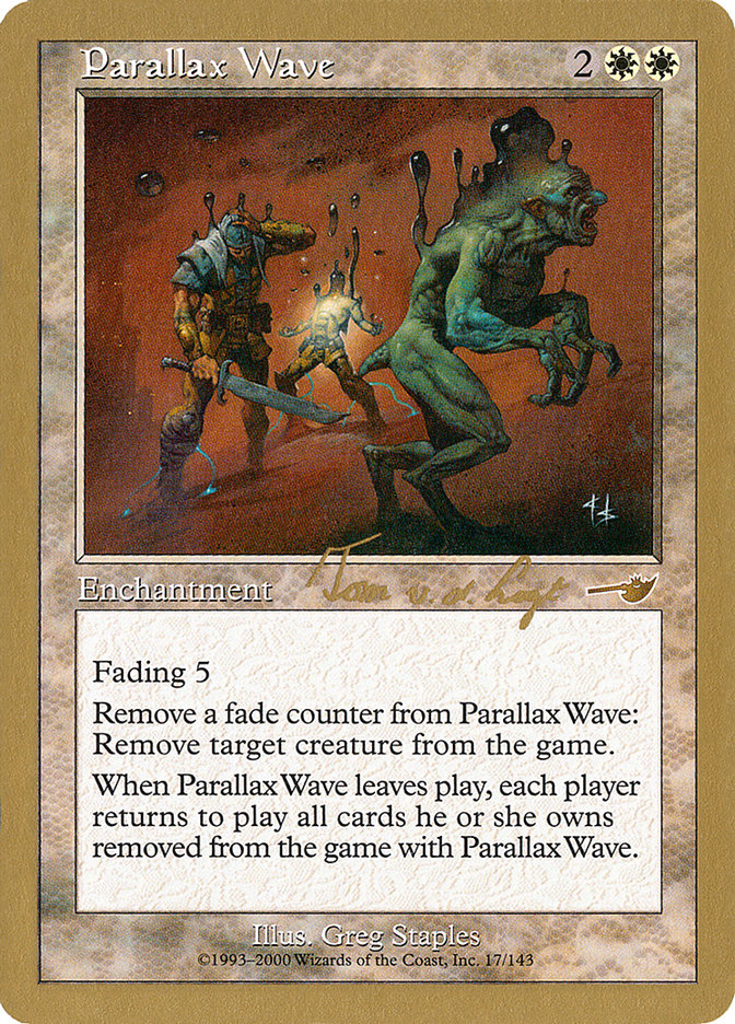 Parallax Wave (Tom van de Logt) [World Championship Decks 2000] | Grognard Games