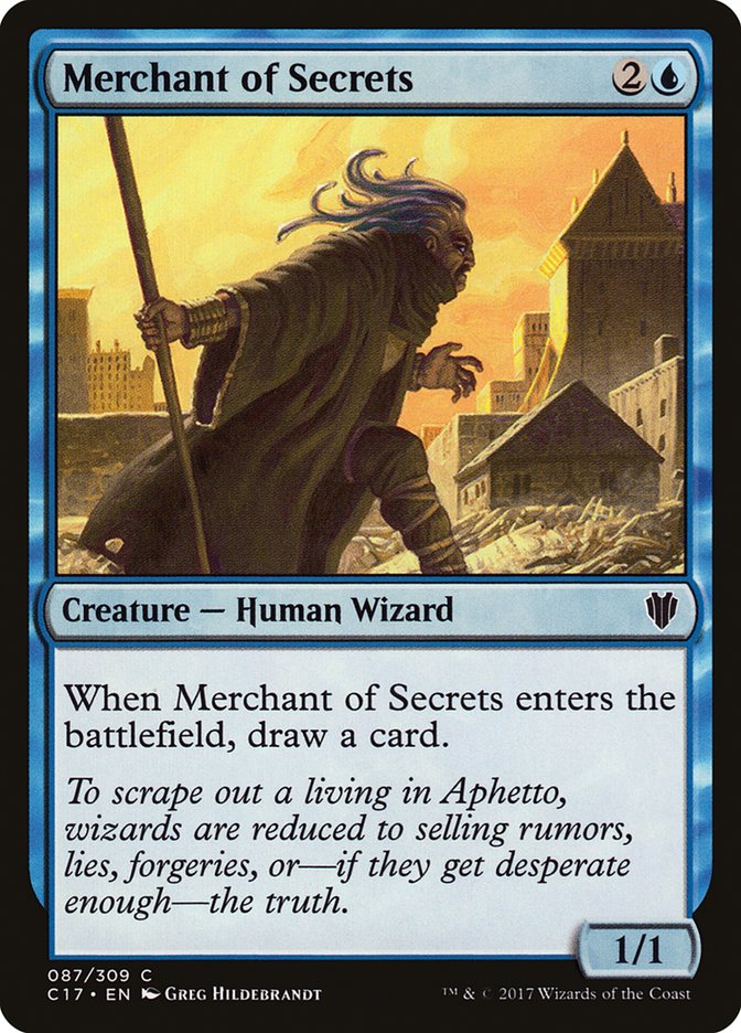 Merchant of Secrets [Commander 2017] | Grognard Games