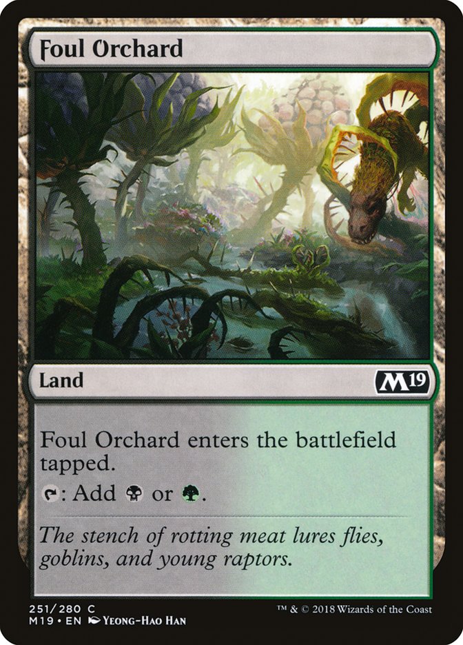 Foul Orchard [Core Set 2019] | Grognard Games