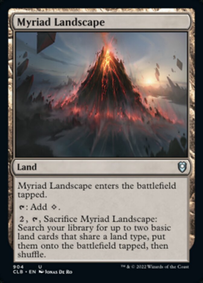 Myriad Landscape [Commander Legends: Battle for Baldur's Gate] | Grognard Games