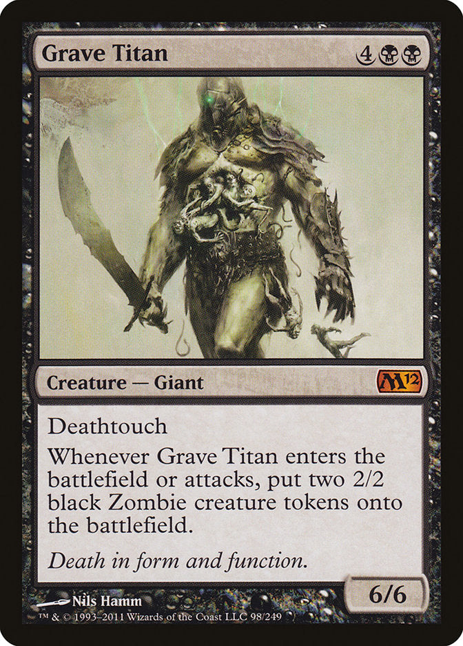 Grave Titan [Magic 2012] | Grognard Games