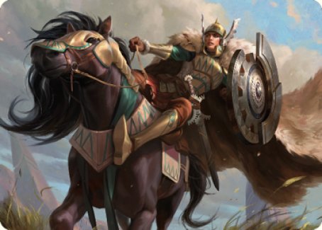 Knight of Dawn's Light Art Card [Dominaria United Art Series] | Grognard Games