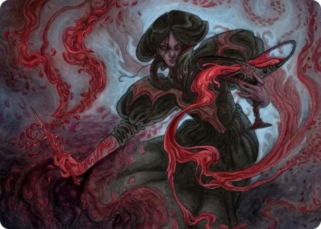 Change of Fortune Art Card [Innistrad: Crimson Vow Art Series] | Grognard Games