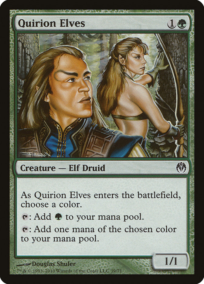 Quirion Elves [Duel Decks: Phyrexia vs. the Coalition] | Grognard Games