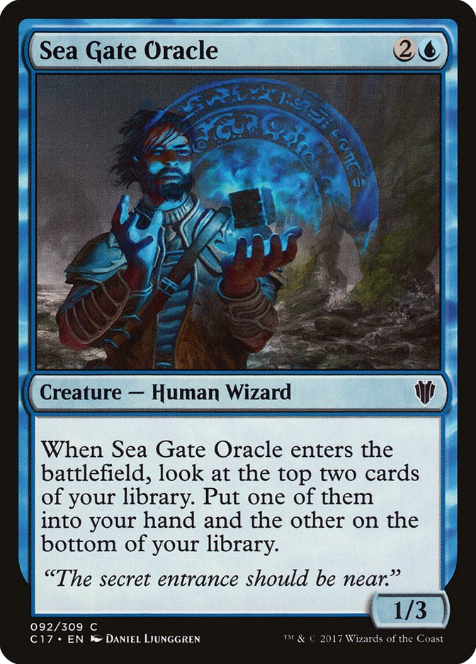 Sea Gate Oracle [Commander 2017] | Grognard Games