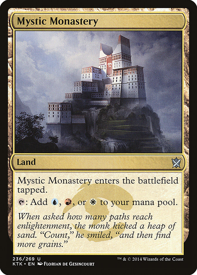 Mystic Monastery [Khans of Tarkir] | Grognard Games