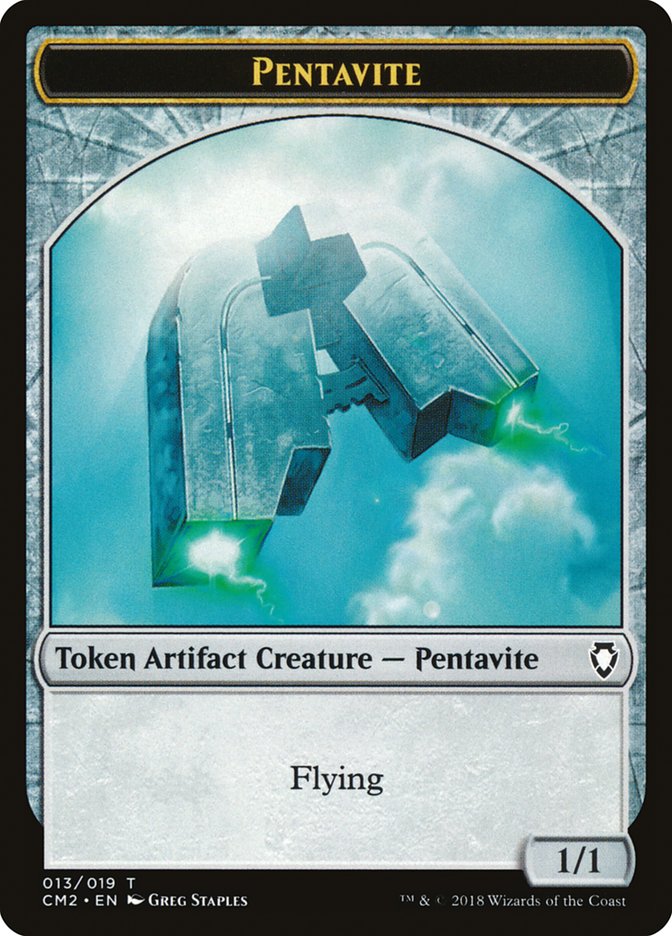 Pentavite [Commander Anthology Volume II Tokens] | Grognard Games