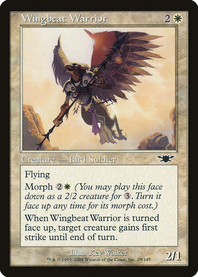 Wingbeat Warrior [Legions] | Grognard Games
