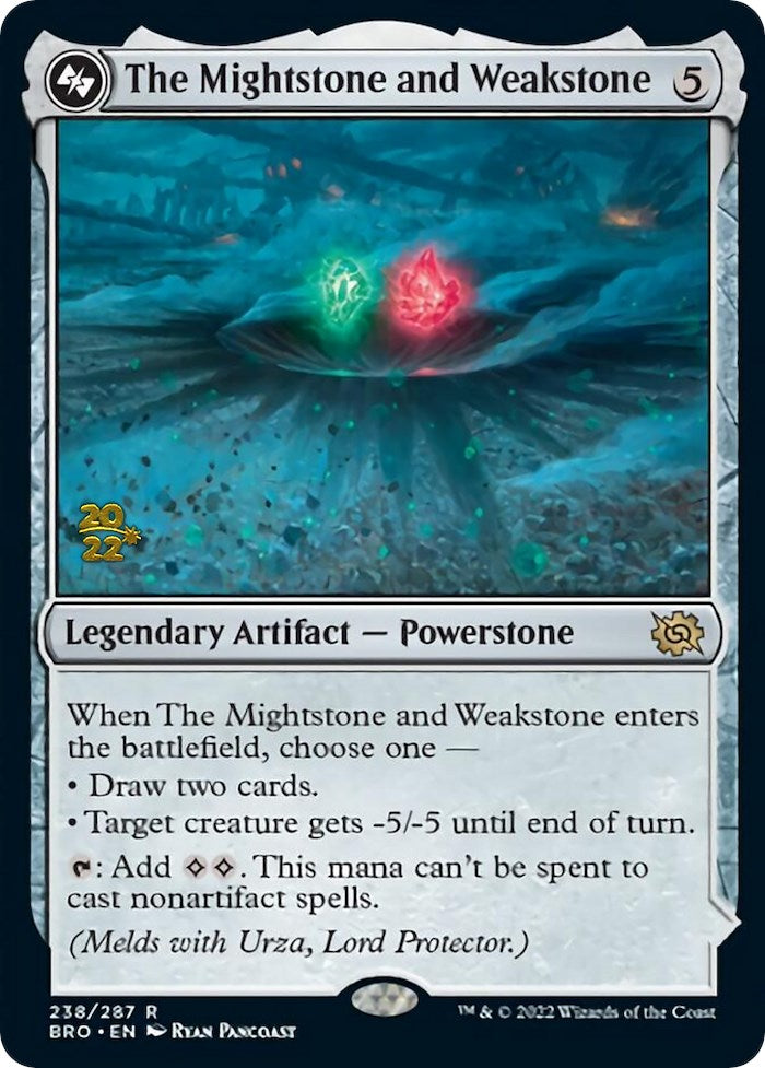 The Mightstone and Weakstone [The Brothers' War: Prerelease Promos] | Grognard Games