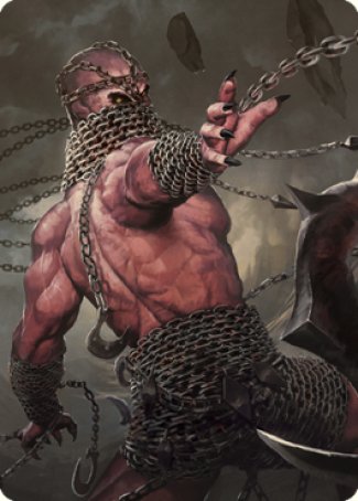 Chain Devil Art Card [Commander Legends: Battle for Baldur's Gate Art Series] | Grognard Games