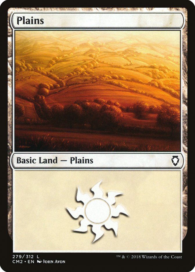 Plains (279) [Commander Anthology Volume II] | Grognard Games