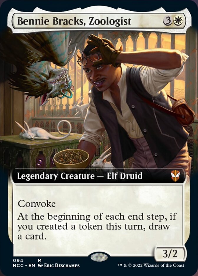 Bennie Bracks, Zoologist (Extended Art) [Streets of New Capenna Commander] | Grognard Games