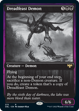 Dreadfeast Demon [Innistrad: Double Feature] | Grognard Games